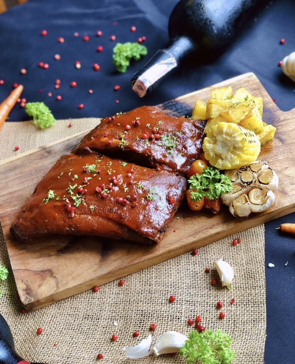 BBQ Lamb Rack